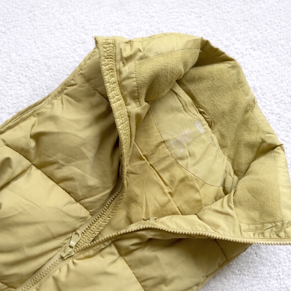 Girlfriend Collective For Everyone golden plus size puffer vest size 5‎ - Picture 4 of 5